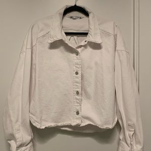 Zara Oversized Denim Shirt